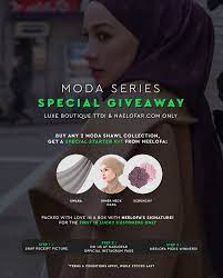 Последние твиты от naelofar hijab (@butiknaelofar). Moda Limited Time Offer