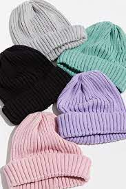 Uo Wide Knit Beanie In 2021 Knit Beanie Rolled Beanie American Eagle Outfits