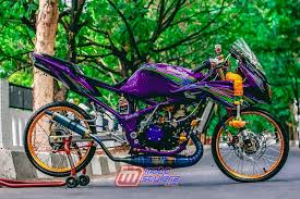 Modif ninja modifikasi jari jari drag style. Modifikasi Ninja Rr 2015 Cirebon Isabella Bersolek Racing Harian Hobby Mulus Tersalurkan