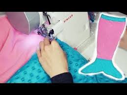 Diy Meerjungfrau Decke Nahen Fur Kinder I Ohne Schnittmuster Ii Mami Vontami Youtube Sewing For Kids Knitted Blankets Blog