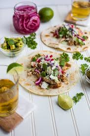 Stir in the salt, sugar and hot sauce. Fish Tacos With Dill Slaw And Jalapeno Crema So Happy You Liked It