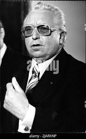 Das Foto zeigt den Vorsitzenden der Beamten im Deutschen Gewerkschaftsbund, Gerhard  Schmidt Stock Photo