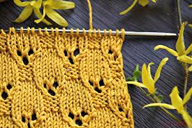 Stricken mit elizzza * strickmuster bubbles. Forsythien Strickmuster Kostenlose Strickanleitung Fur Lochmuster Rebecca