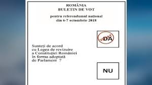 Ce înseamnă „vot valabil exprimat, ținând cont că la referendum au fost două întrebări? Cum Arata Buletinul De Vot Referendum Pentru Familie 2018 Youtube
