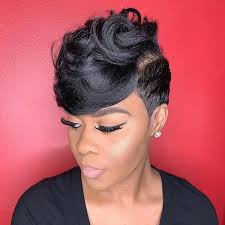 Prom Hair For Black Girl Short Hair Styles Pixie Short Hair Styles Cute Hairstyles For Short Hair