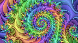 Formed by light on the surface of a soap bubble. Trippy Background Images Wallpaper Cave