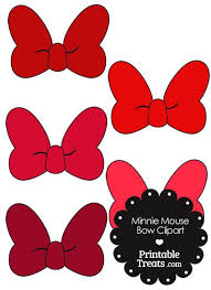 Minnie mouse bow template clipart free download png clipartpost. Minnie Mouse Bow Clipart In Shades Of Red Minnie Mouse Wreath Bow Clipart Minnie