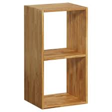 Wurfelregal Cube 2 Facher Eiche Geolt Wurfelregal Regal Cube Regal