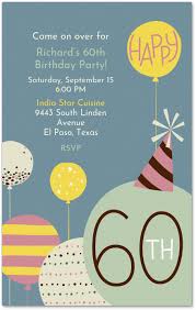 I am planning a 60th birthday party for my husband in april. 60th Birthday Invitation Evite