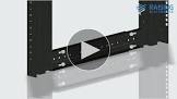 Raising 27U 4 Post Open Frame Server Rack Enclosure 19'' Adjustable Depth