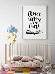 Once Upon A Time Kids Room Decor Book Decor Kids Books Art Etsy Kid Room Decor Book Decor Time Kids
