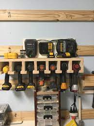 Cordless Drill Holder Tool Storage Cabinets Tool Storage Storage