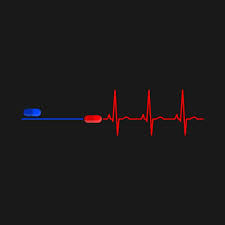Check Out This Awesome Ecg Blue Pill Red Pill Design On Teepublic Matrix Papel De Parede Preto Caderno De Artes