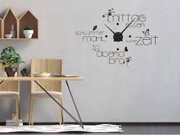 Wandtattoo Uhr Romantische Essenszeit Mit Uhrwerk Fur Kuche Wandtattoo Uhr Wandtattoo Dekor