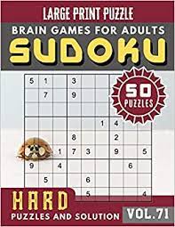 Feb 18, 2021 if you've been in a book store. Hard Sudoku Puzzles And Solution Suduko Puzzle Books For Adults Difficult Sudoku Hard Puzzles And Solution Sudoku Puzzle Books For Adults Brain Games Puzzles Book Large Print Vol 71