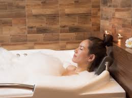 No baby should be bathed in luke warm water or water that is hot. Is It Safe To Take A Hot Water Bath When You Are Pregnant Times Of India