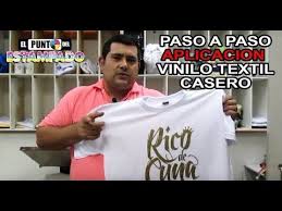 Sublimacion Prenda 100 Algodon Con Sublicotton Sublimake Peru Youtube Camisetas Caseras Transfer Textil Transferencia De Fotos