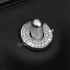 New Product Sujwel Bling Car Inner Door Lock Pull Cover Compatible With Mercedes Benz Bling Car Interior Rod Bolt Car Bling Bling Car Accessories Car Interior