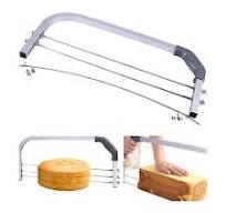 Professional Cake Cutter Slicer Leveler, Commercial 4 Layers Adjustable  Stain... | eBay