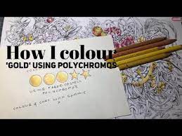 More images for how to make golden colour with pencil colour » How I Colour Gold Using Faber Castell Polychromos Youtube Blending Colored Pencils Faber Castell Gold Drawing