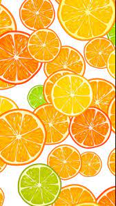Colorful Fabrics Digitally Printed By Spoonflower Orange Slices Fruit Wallpaper Orange Wallpaper Cute Wallpaper Backgrounds