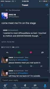 Coco I Had Such An Amazing Time At Pouya S Show W Fat Unique ghostemane posters designed and sold by artists. amazing time at pouya s show w fat