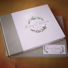 Transientbooks Shared A New Photo On Etsy Wedding Booklet Personalised Guest Book Custom Guest Book