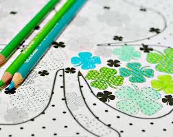 Download, print, and color turtle diary's shamrock coloring page for a fun activity for your students. Full Of Shamrocks Coloring Page U Create