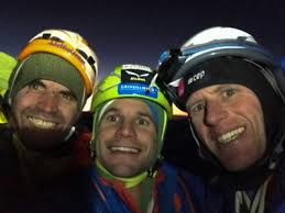 Thomas Huber, Roger Schäli und Stephan Siegrist sichern sich die zweite  Begehung der legendären Kletterroute „Metanoia“ an der Eiger Nordwand