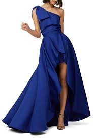 Rent Tany Romper Overlay Gown By Jay Godfrey For 80 Only At Rent The Runway Blue Dress Formal Colour Blocking Fashion Runway Dresses