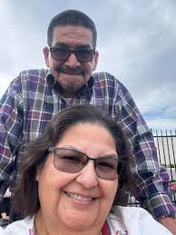 Hi all! I just wanted to introduce myself and share a photo I took Husband  enjoying the day.