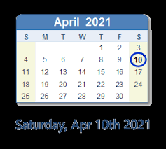 Updated april 3, 2021 | infoplease staff. April 10 2021 History News Top Tweets Social Media Day Info