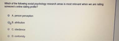 Good hinge profile prompts, how to answer questions, get more likes, replies. Solved Which Of The Following Social Psychology Research Chegg Com