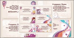 Maybe you would like to learn more about one of these? Cute Style Business Card Template Vector Free Vector