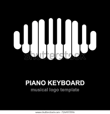 Klaviertastatur druckvorlage / als druckvorlage werden alle notwendigen unterlagen zur herstellung von druckformen in den. Image Shutterstock Com Image Vector Piano Keybo