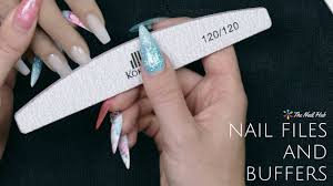 Hold the file parallel to the side of the nail when beginning your. Nail Files For Natural Artificial Nails Youtube