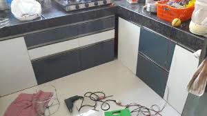poly acrylic modular kitchen