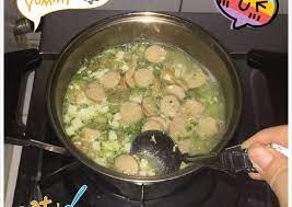 Resep Soup Oyong Labu Siam Brokoli Tahu Sutra Sosis Ayam Oleh Ellen Chris Wijaya Recipe Labu Brokoli Sosis