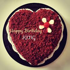 Heart Shaped Simple Birthday Cake For Boyfriend Heart Shaped Red Velvet Birthday Cake With Name Cake Name Watermelon Cake Birthday Friends Birthday Cake