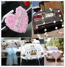 Que ce soit par manque de temps ou de budget car ce n'est pas le poste le plus important, elle est reléguée parmi les. Des Idees Pour La Decoration De Voiture De Mariage