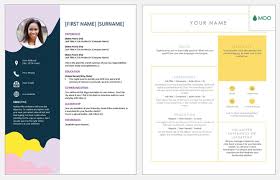 Pick a great resume to customize: 5 Cool Resume Templates To Help You Nab Your Dream Job Buro 24 7 Malaysia