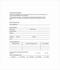 Employment Application Form Doc Lovely Form Templates 12 Free Word Pdf Documents Download In 2020 Employment Application Application Form Job Application Form