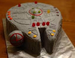 It's a dome shaped chocolate cake with vanilla buttercream frosting and decorated in marshmallow fondant. The Best Star Wars Themed Party Ideas For 2018