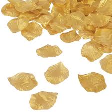I specialize in silk wedding flowers. Silk Flower Rose Petals 500 Pcs Gold For Wedding Cv Linens