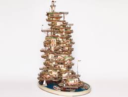 As with all my scale model tree houses, the tree defines the shape and outcome of the structure. Bonsai Treehouse By Takanori Aiba Inhabitat Green Design Innovation Architecture Green Building