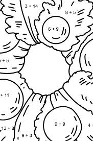 Santa claus, reindeer, happy christmas kids and more christmas coloring pages and sheets to color. Christmas Wreath Coloring Page Online And Print For Free