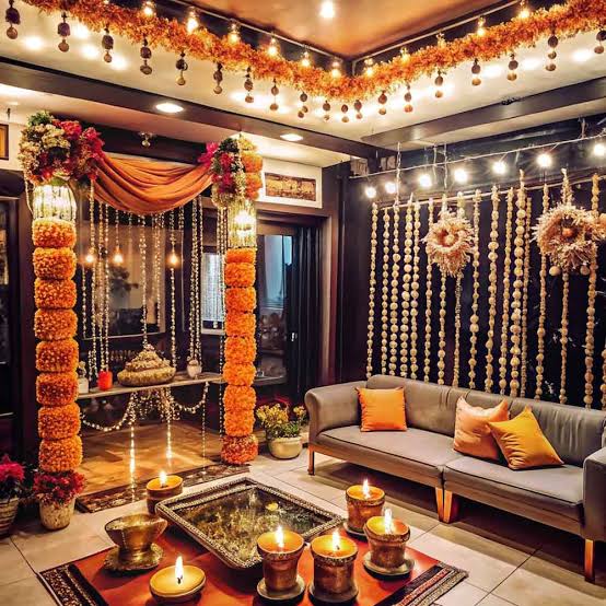 Engagement Ceremony Setup