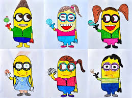 Minions Avatar Minion Art Elementary Art Projects 6th Grade Art