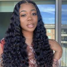 Mackenzie lace front part designer wig elegant sharp rooted blonde ✮ rh1226rt4 ✮. Loose Deep Wave Transparent T Part Lace Wig 100 Human Hair Wigs In 2021 Deep Wave Hairstyles Remy Human Hair Wigs Wig Hairstyles