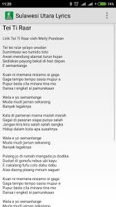 Berikut cuplikan syair nyanyian / teks dari lagunya: Lirik Lagu Sulawesi Utara Fur Android Apk Herunterladen